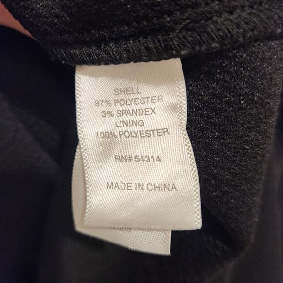 Bisou Bisou Michele Bohbot Black Dress - Size 8 - Picture 5 of 6